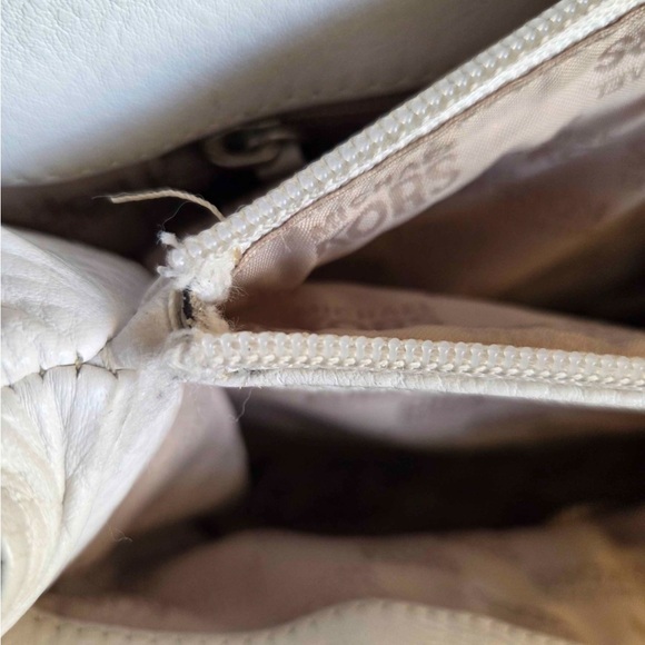 MICHAEL KORS HAMILTON LARGE HERITAGE WHITE - Picture 7 of 8